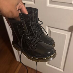 Dr. Martens Kids Black Boots